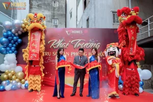 VHOMES mừng khai trương văn phòng mới tại trụ sở Hà Nội